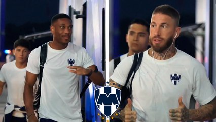 Rayados: Así llega Sergio Ramos y compañia al Gigante de Acero para enfrentar al América