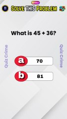 math Quiz problem