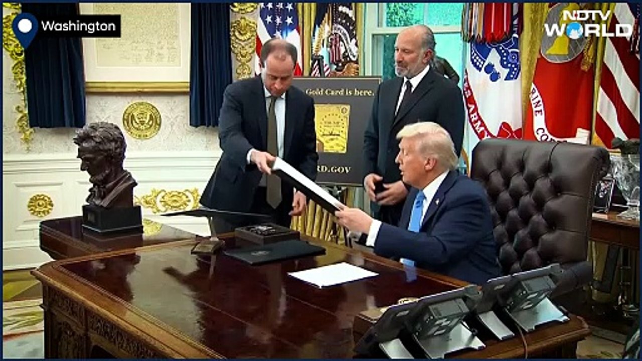 New H1B Visa Fees  Trump Imposes 100,000 Fee On H-1B Visas In Latest Immigration Action