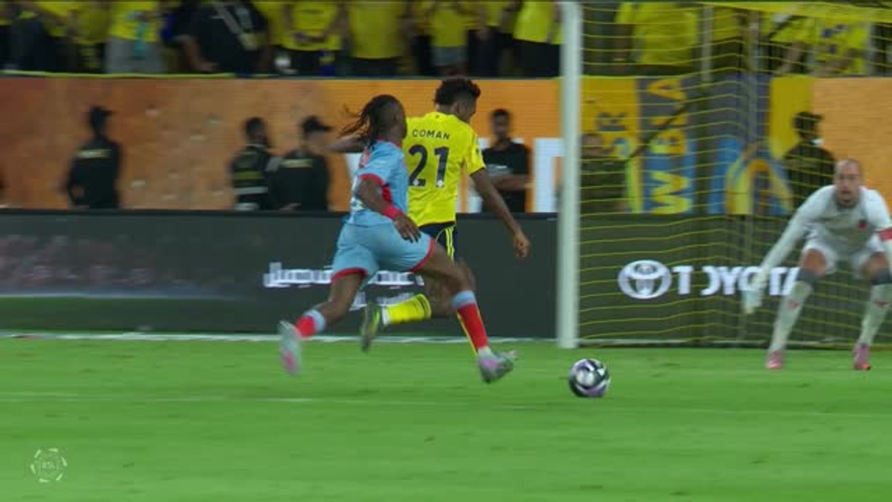 Clinical Coman on the scoresheet in thumping Al Nassr win