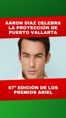 Aarón Díaz en los Premios Ariel 2025