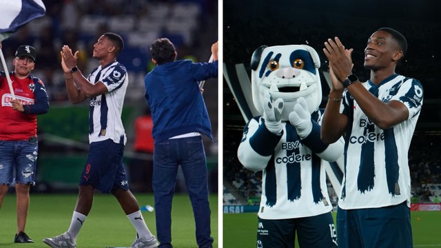 Anthony Martial es presentado como nuevo jugador de Rayados en el BBVA previo al duelo con América