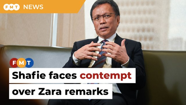 Shafie could be in contempt of court over Zara remarks, say lawyers