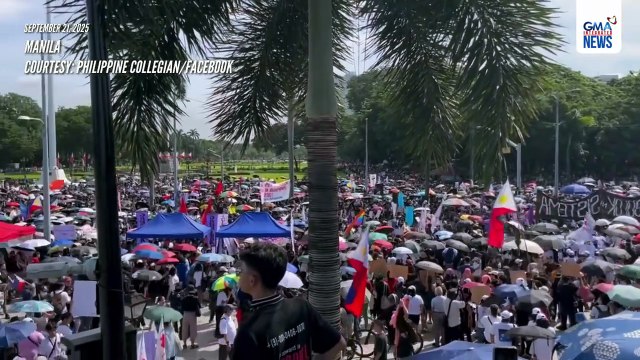 Thousands took to the streets to protest corruption under Bongbong Marcos’ administration in the Philippines.
