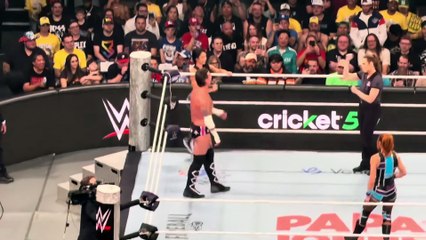 Rollins & Lynch vs CM Punk & Aj Lee Part 1 - WWE Wrestlepalooza 9/20/25