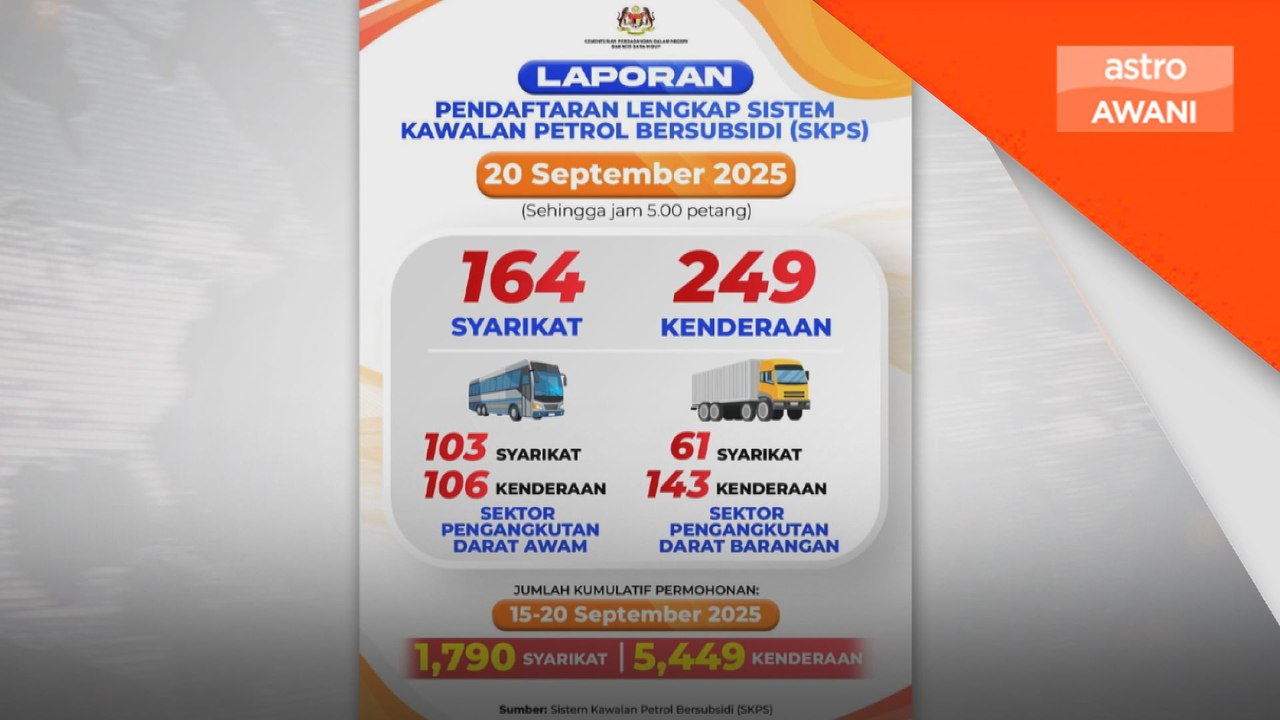KPDN seru syarikat pengangkutan daftar SKPS untuk subsidi petrol