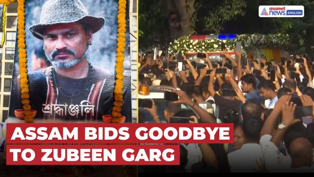 Zubeen Garg's Mortal Remains Reach Guwahati, Sea of Fans Mourn