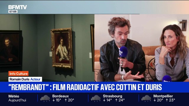 SIGNÉ BFM: Camille Cottin et Romain Duris dans Rembrandt , un film qui explore des sujets politiques et scientifiques à travers l’art