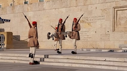 Athènes - Relève de la garde