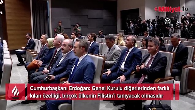 Cumhurbaşkanı Erdoğan'dan ABD ziyareti öncesi basın toplantısı