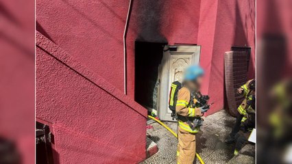 자신의 집에 불 지른 혐의 60대 체포 / YTN