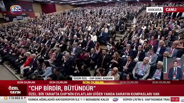 Özgür Özel: Ayağa kalkın, CHP'yi iktidara taşıyın