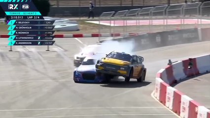 WRX 2025 Turkey Day 2 Q2 Heat 2 Gronholm Belevskiy Collision