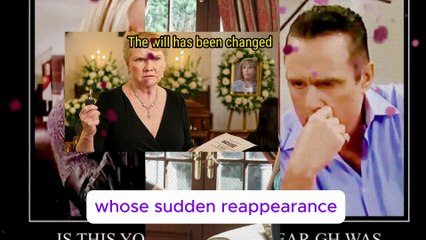 Monica's sister become the heire to the Quartermaine mansion, Tracy faints Gener