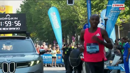 Sabastian Sawe s'impose mais sans record - Athlé - Marathon de Berlin