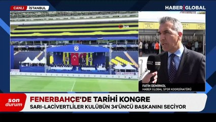 Fenerbahçe 34. başkanını seçmek için sandık başında: Oy verme işlemi devam ediyor