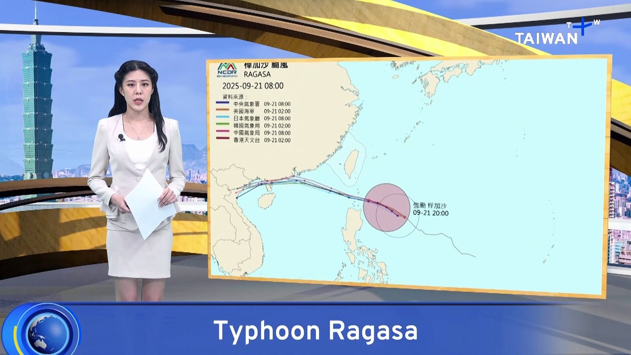 Warnings Issued for Typhoon Ragasa