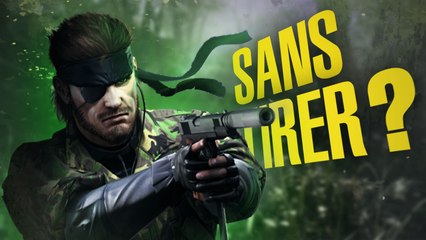 Pourquoi METAL GEAR SOLID 3 t’oblige à BRISER tes AUTOMATISMES ?