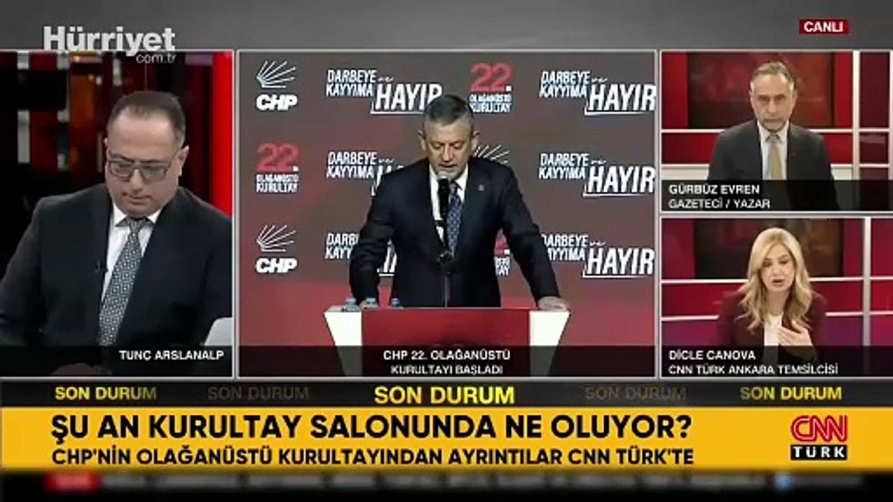 Özel kurultayda tek aday