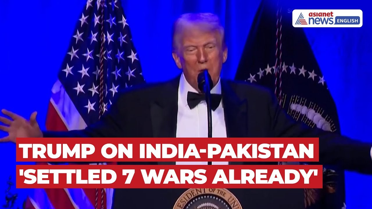 Trump Claims He ‘Settled 7 Wars’, Pushes India-Pak Mediation Again, Praises Modi & Shehbaz