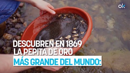 Descubren en 1869 la pepita de oro más grande del mundo: ahora sus herederos la venden por un precio ridículo