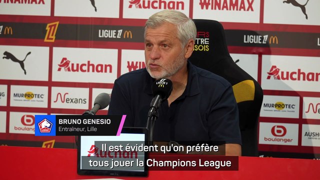 Genesio : On va jouer l’Europa League à fond, comme on a joué à fond la Champions League”