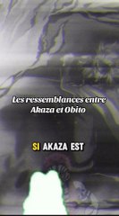 Avez vous vu les ressemblances entre Akaza et Obito