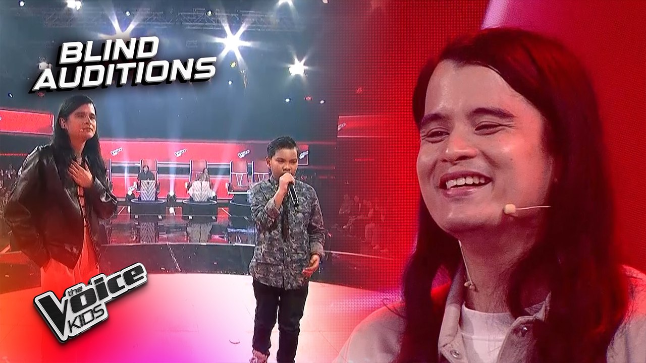 The Voice Kids Philippines: King John Perez jams with his idols with "Sa Susunod na Habang Buhay" | Blind Auditions
