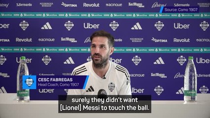 Fabregas compares Paz to Messi