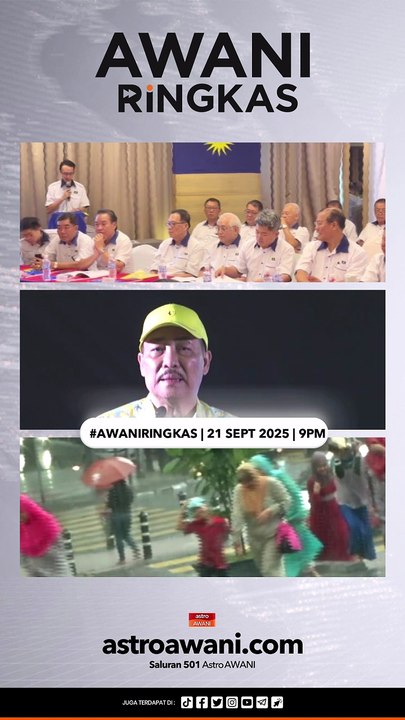 #AWANIRingkas 21 September 2025 | 9PM
