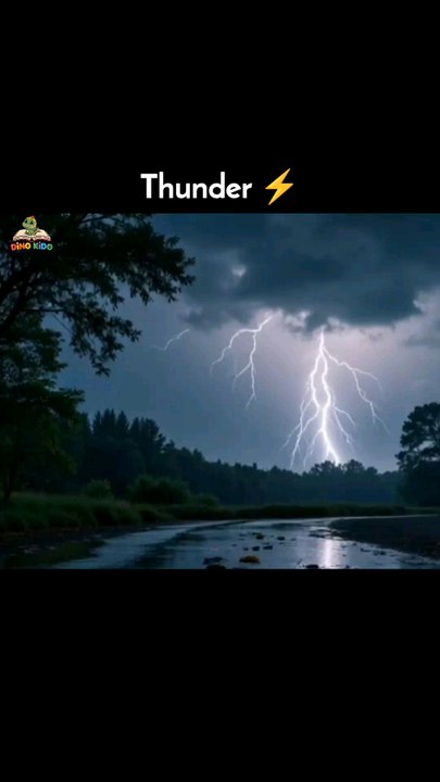 Thunder ⚡ | Dino Kido #thunder