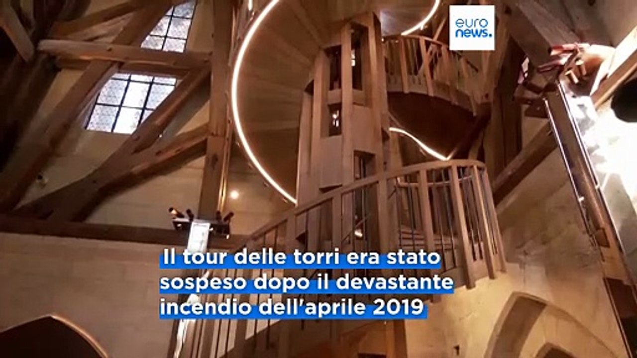 Le torri di Notre-Dame aperte al pubblico per le Giornate europee del Patrimonio