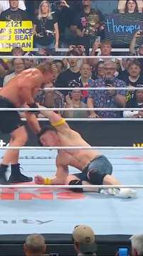 John cena se fait humilier par brock lesnar #wwe #wrestlepalooza #johncena #brocklesnar