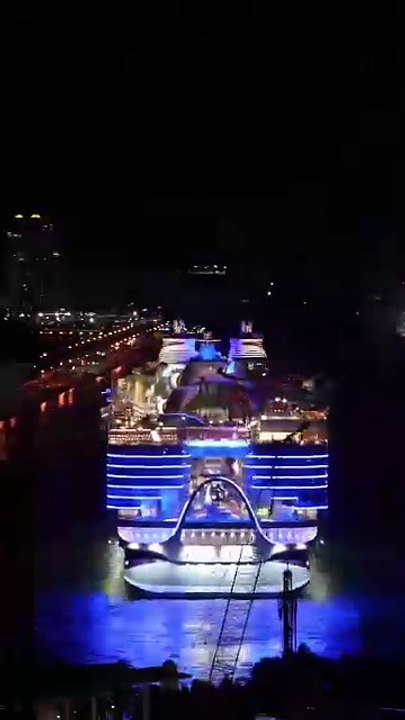 The Most Epic Cruise Ship Arrival You'll Ever See