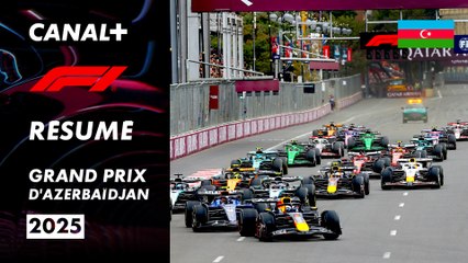 Le résumé du Grand Prix d'Azerbaïdjan 2025 - F1