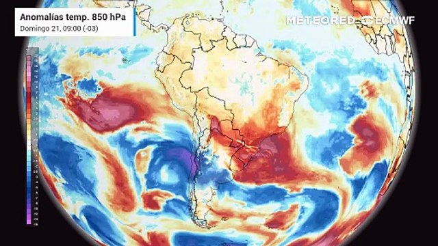 El tiempo en Argentina esta semana: tras las fuertes tormentas llega un pronunciado descenso de temperaturas con heladas