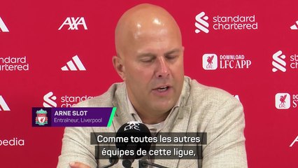 Slot impressionné par Ekitiké et ravi d’avoir deux 9 “d’excellente qualité”
