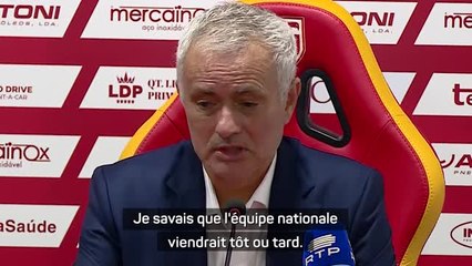 Benfica - Mourinho : “J’ai toujours pensé que je reviendrais au Portugal”