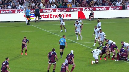 TOP 14 - Essai de Damian PENAUD (UBB) - Union Bordeaux-Bègles - US Montauban
