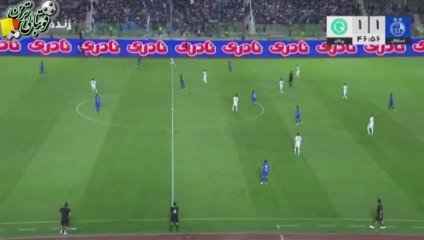 گل سوم بازی استقلال و پیکان