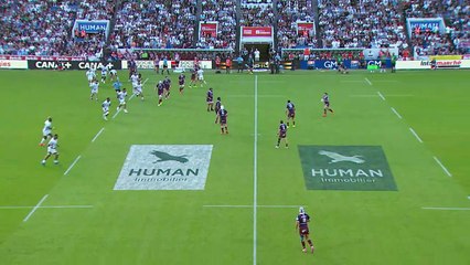 TOP 14 - Essai de Louis BIELLE-BIARREY 2 (UBB) - Union Bordeaux-Bègles - US Montauban