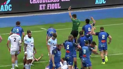 TOP 14 - Essai de Santiago ARATA (CO) - Castres Olympique - Aviron Bayonnais