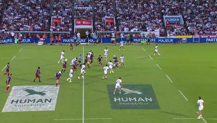 TOP 14 - Essai de Nicolas DEPOORTERE 2 (UBB) - Union Bordeaux-Bègles - US Montauban