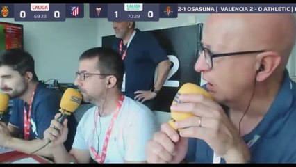 Roja para Sorloth en el Mallorca vs Atlético