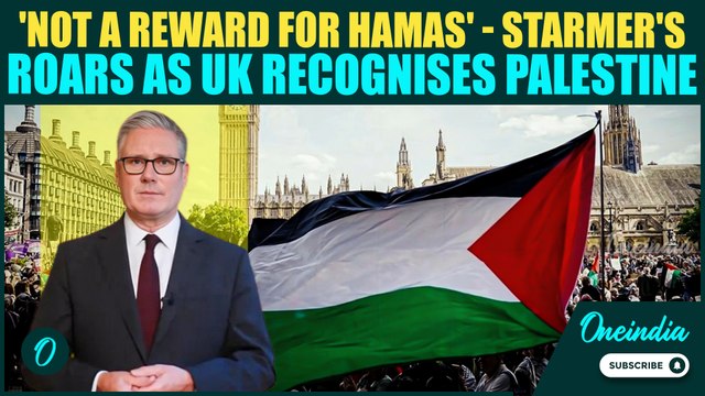 Keir Starmer FULL Video: UK PM Announces Recognition of Palestinian State; BIG WARNING to Hamas