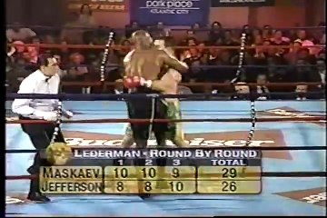 Oleg Maskaev vs Derrick Jefferson - HBO BAD 5-20-2000