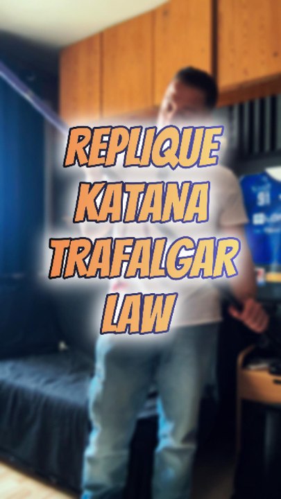 Replique Katana Trafalgar Law ! #OnePiece #Replique #Katana #Exclu