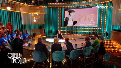 Capture vidéo Quelle époque France 2 avec Zaz et Léa Salamé