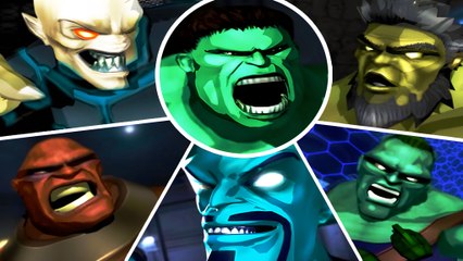 Hulk All Bosses (PS2, Gamecube, Xbox)