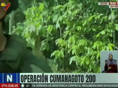 Operación Cumanagoto 200 conduce maniobras militares de acciones conjuntas en el estado Sucre